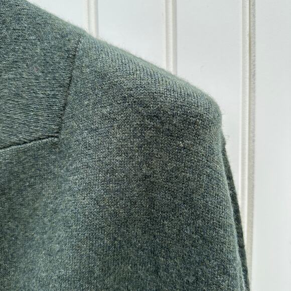 Lisa Yang The Amie Cashmere Coat Jacket Sweater Cardigan Sz 1 S-M Olive Coatigan - Picture 7 of 16